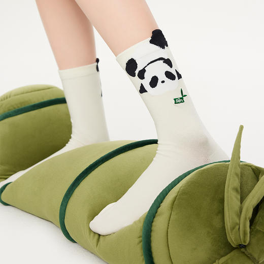 【代发】上森派系袜子 甜甜圈凸凸中筒袜 倒立熊猫凸凸中筒袜 （下单后不接受退款，请谨慎下单，福利款不参与满赠活动） 商品图6