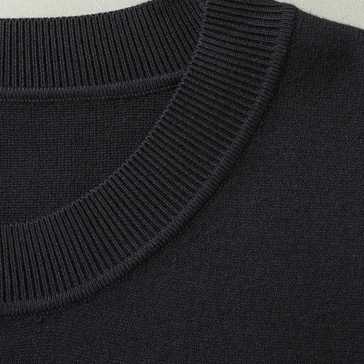 【新款DWP】大依优型大码圆领短袖T恤毛衫针织衫加肥加大毛衣大号胖子宽松毛衫男装上衣打底 商品图5