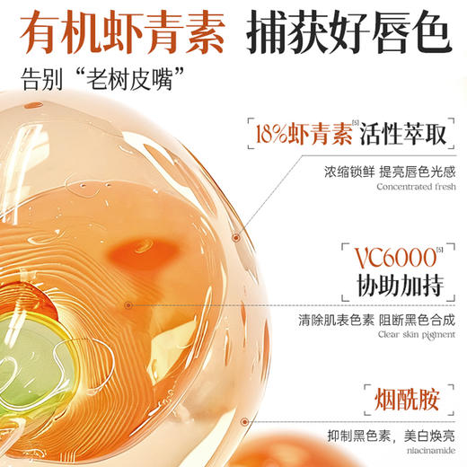 【⚡抢！第2件0元，需拍2件】儒意雪松橙香柔润护唇膏10g 润唇膏女保湿滋润补水防干裂去死皮男淡化唇纹唇膜旗舰店官方正品 商品图5