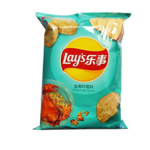 乐事薯片40克（金黄炒蟹味）休闲膨化娃娃机KTV零食 商品图0