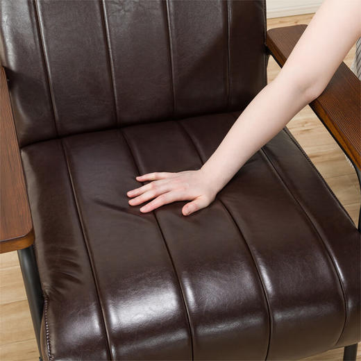 【家具】1人位沙发 斯坦恩NS 深棕 商品图3
