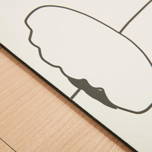 防滑硅藻土吸水软垫 白熊/熊猫/白猫/猫伙伴 商品图2