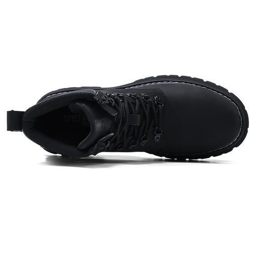 劳保鞋男防砸防刺穿钢包头橡胶底高帮安全鞋 商品图7