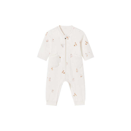 英氏新生儿连体衣秋冬季哈衣爬服2024新款婴儿连身衣YZJAJ1Q016A YZJAJ1Q017A YZJAJ1Q018A 商品图4