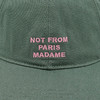 Drole De Monsieur La Casquette Slogan 复古水洗标语棒球帽 商品缩略图2