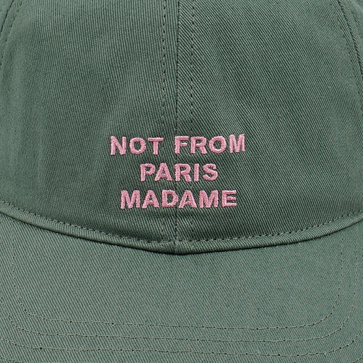 Drole De Monsieur La Casquette Slogan 复古水洗标语棒球帽 商品图2