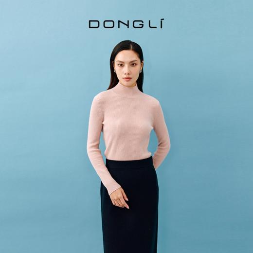 东黎 • 山羊绒女士秋冬基础款半高领套衫 20S31 商品图0