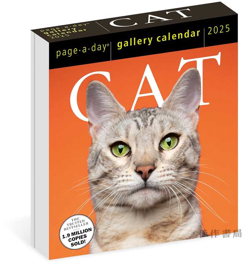 Cat Page-A-Day Gallery Calendar 2025 / 2025画廊台历：猫