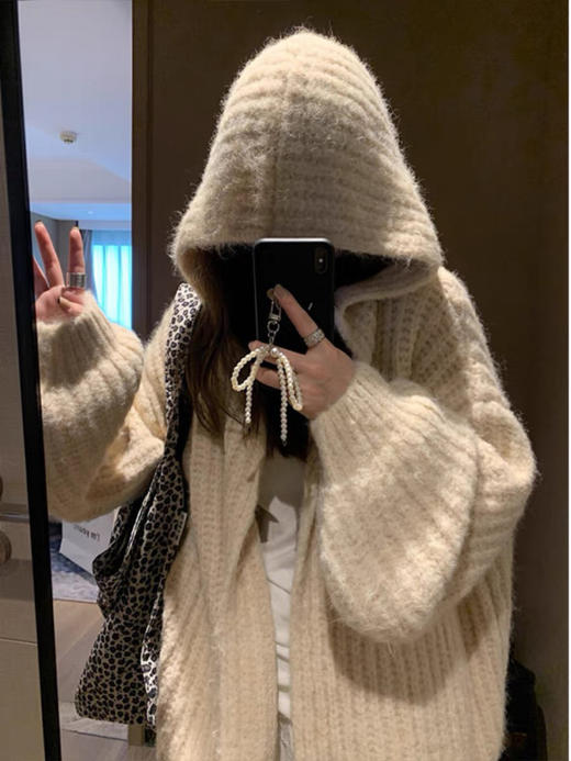 大灯笼袖开衫 商品图2