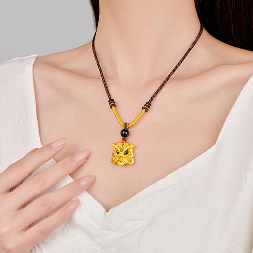 深圳手信 贝灵珠宝福狮项链礼盒 商品图4