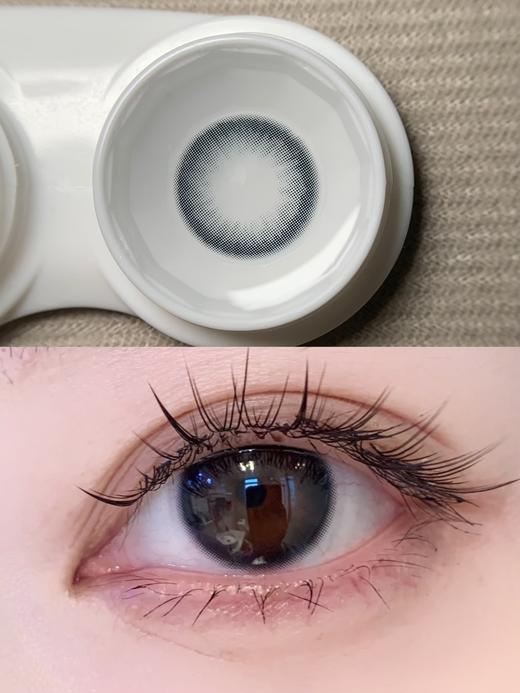 doriscon pro+ 水宝宝 蓝黑色 14.2mm 舒适度高 素颜可戴 年抛美瞳 含硅水凝胶超舒服 商品图4