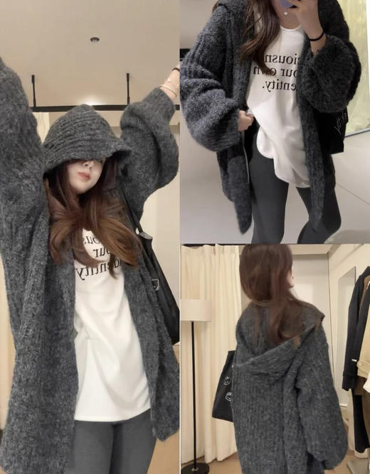 大灯笼袖开衫 商品图4