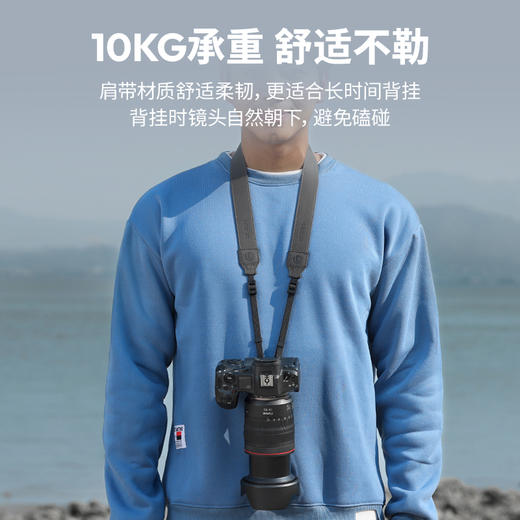 Ulanzi优篮子UKA06相机肩带快装套件兼容Uka/F38快装适用佳能索尼尼康微单单反减负背带快挂板摄影摄像防掉绳 商品图4