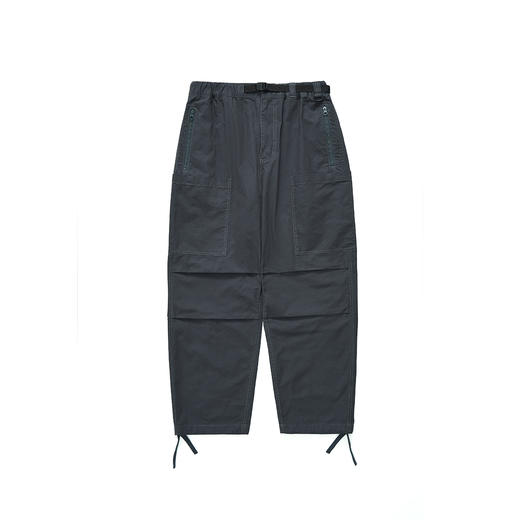 吃茶去chichaqu2024秋冬卡扣全棉伞兵裤工装复古宽松男女百搭男女 商品图5