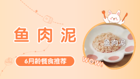 6月龄：鱼肉泥
