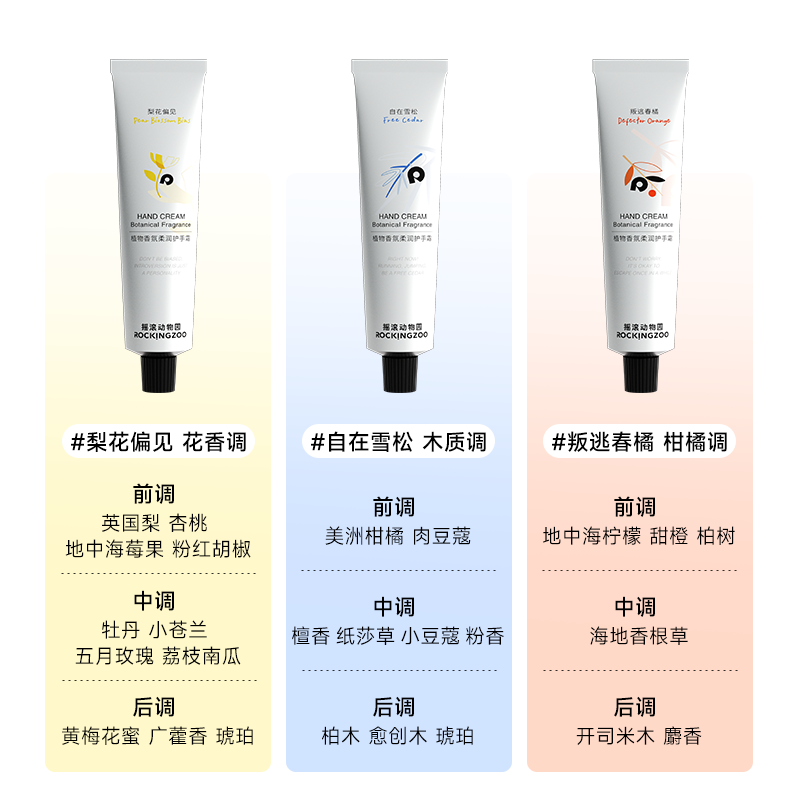 摇滚动物园 护手霜