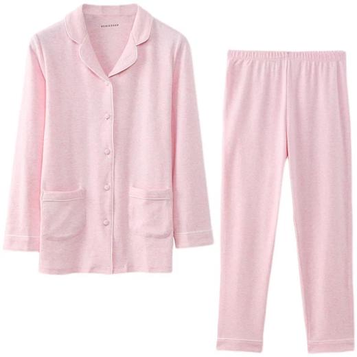 【棉氨中厚】SCHIESSER德国舒雅女士长袖长裤中厚96%棉4%氨家居套装30/24132H 商品图4