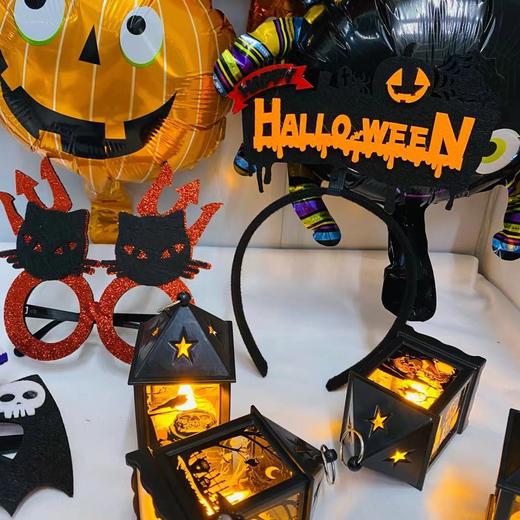 𝐁𝐨𝐨!! 🎃💀‧․‧․‧•ℍ𝔸ℙℙ𝕐 𝕙𝕒𝕝𝕝𝕠𝕨𝕖𝕖𝕟‧․‧․‧•🧡🖤 【万圣节气氛组4件套】 ✅万圣节夜灯——手提快乐随时出没 ✅ 商品图1