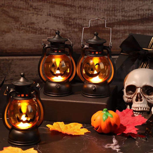 𝐁𝐨𝐨!! 🎃【万圣节手提灯】💀‧․‧․‧•ℍ𝔸ℙℙ𝕐 𝕙𝕒𝕝𝕝𝕠𝕨𝕖𝕖𝕟‧․‧․‧•🧡🖤 超可爱的万圣节小夜灯🎃 可爱小鬼👻~ #节日限定  商品图1