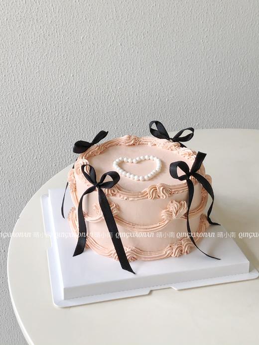 粉色洛丽塔  复古丝带蛋糕 商品图1