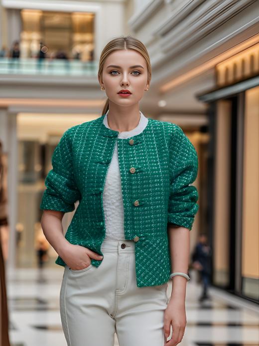 中式改良连肩袖外套 商品图0