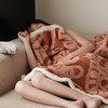 自然醒双面加厚吨吨绒复合毯轻奢高级感沙发毯飞机头等舱航空毯空调午睡毛毯毯子小被子MT 商品缩略图6