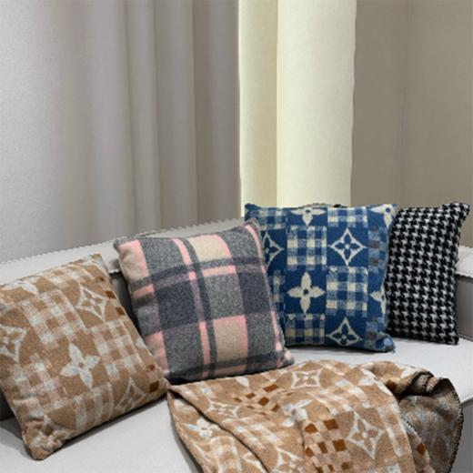 自然醒仿羊绒提花毯维尔缦系列高级慵懒感毛毯秋冬保暖休闲盖毯家用毯子提花加厚午睡办公MT 商品图14