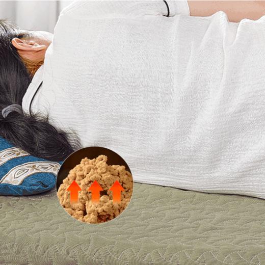 躺着做艾灸，睡着做玫瑰SPA！平直堂·玫瑰精油艾绒被 1.8*2m 商品图5