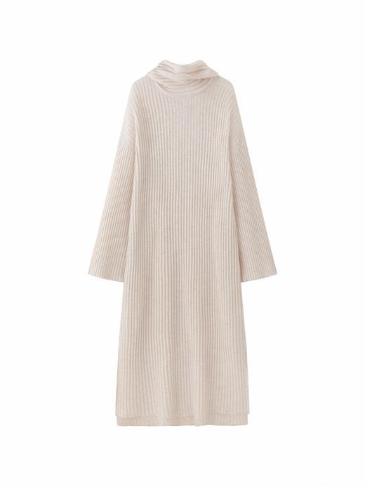 VC｜AW24089 Venus knit dress [ 连衣裙 灰 / 白 ] 商品图6