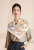 喜得宝重磅印花素绉缎大方巾86cm*86cm百搭丝绸礼品方巾 商品缩略图9