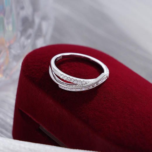 子佩集S925银【爱意交织】戒指【JL070533】纯银时尚2410 商品图1
