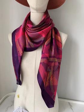 喜得宝经典传承数码分形大方巾