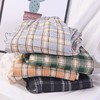 新款羊羔绒格子裤女冬款加绒加厚显瘦百搭潮流宽松高腰休闲阔腿裤 商品缩略图5