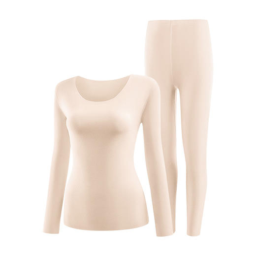 【穿上一下了就暖和了】秋冬新款男女无痕轻暖衣 7A抗菌 科技保暖轻薄修身 双面磨绒更柔软亲肤 商品图5