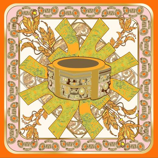 喜得宝专业丝巾设计、加工、定制、礼盒定制 商品图5