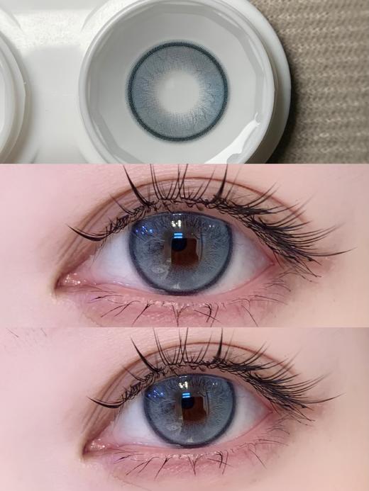kikicon月抛美瞳 陌蓝秋水 14.5mm 商品图0