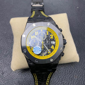 【JF Factory】匠心之作➕正品原版开模的新力作 A. P爱.彼大黄蜂v2版，锻造碳壳套  陶瓷圈口 陶瓷后盖 A.P唯一一款陶瓷后盖的毒物  钛合金表扣！42毫米直径！厚度12.5毫米❕