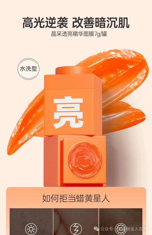 4个 C咖小罐膜～提亮睡眠面膜 商品图8