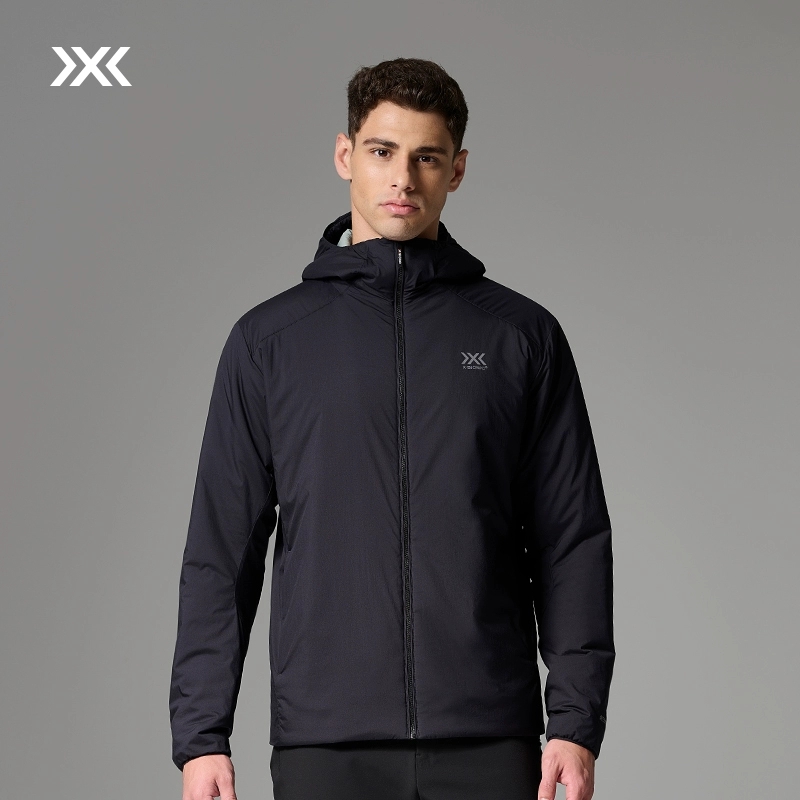 X-BIONIC 海狸轻量连帽棉服 男子运动户外保暖金标P棉 XJM-24981N