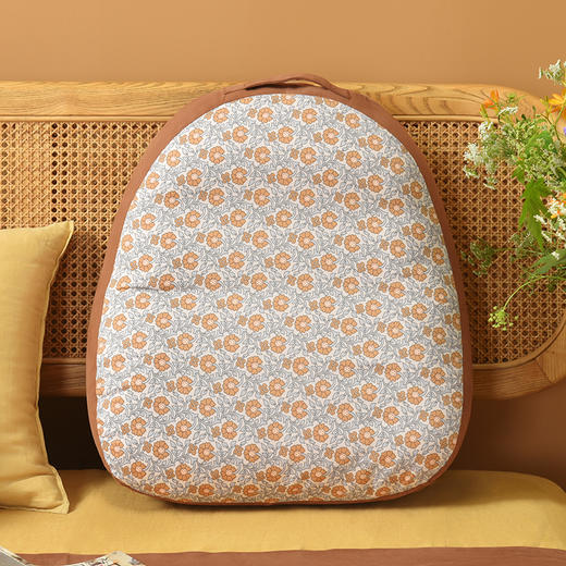 雏菊系列蚕豆靠垫床头软包大靠背榻榻米卧室护腰靠 商品图1