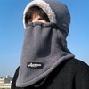 可戴头盔帽子男女冬季围脖一体套头帽秋冬天骑行保暖神器 商品缩略图9