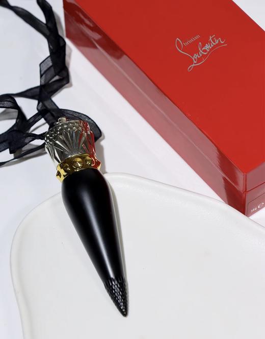 Christian Louboutin CL女王权杖黑管萝卜丁口红 001M 商品图3