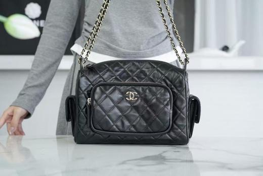 香奈儿24K多口袋相机包黑色（HH） 商品图0