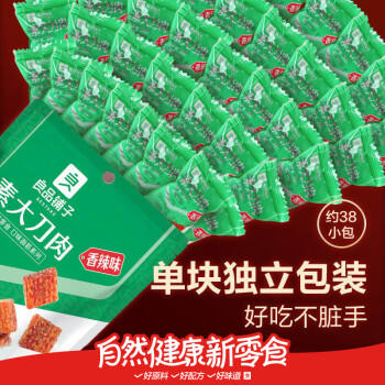 良品铺子 素小烧大刀素肉味零食麻辣儿时辣条味怀旧食品香辣味200g 商品图3