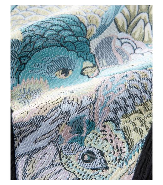 PINLI品立秋冬新款国潮拼接卫衣中国风宽松立领半拉链男上衣B243109067 商品图7