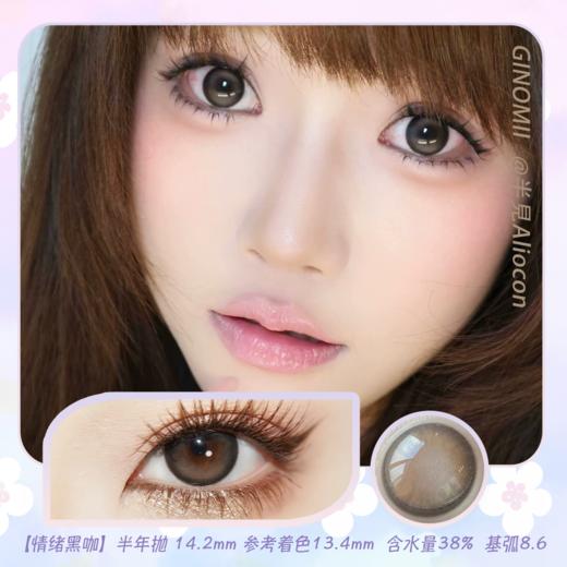 GINOMII Gray 情绪黑咖 14.2mm【半年抛1片】 商品图0
