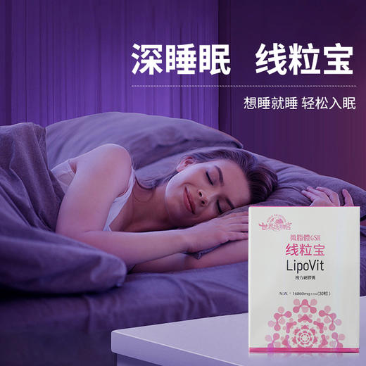 世界选物官线粒宝深睡眠30粒（谷胱甘肽谷氨酸，半胱氨酸，甘氨酸三合一） 商品图1