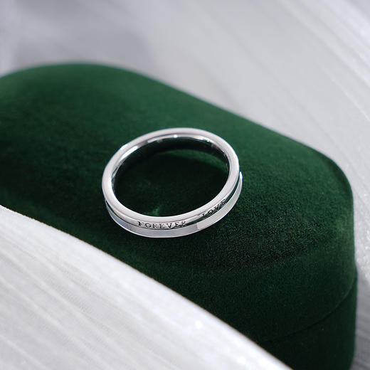 子佩集S925银【永恒之爱】戒指【JL070368】纯银时尚锆石白贝母2410 商品图1