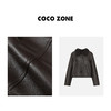 COCO ZONE美拉德高级感秋冬皮毛一体保暖外套皮草23C29940 商品缩略图2