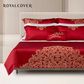 【春上新】10楼罗卡芙   浪漫欧式婚庆100支全棉七件套-爱的华尔兹240*240cm 吊牌价8980元 活动价3999元